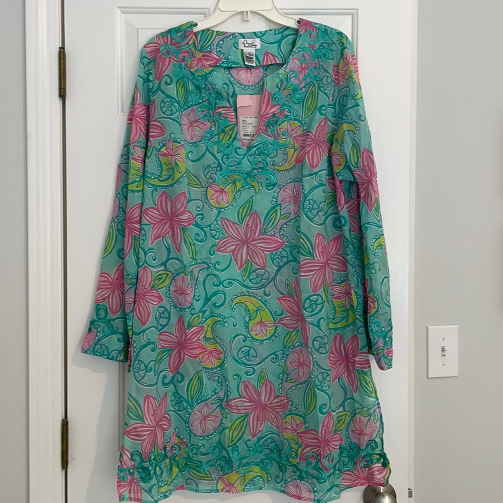Lily Printed Cotton tunic